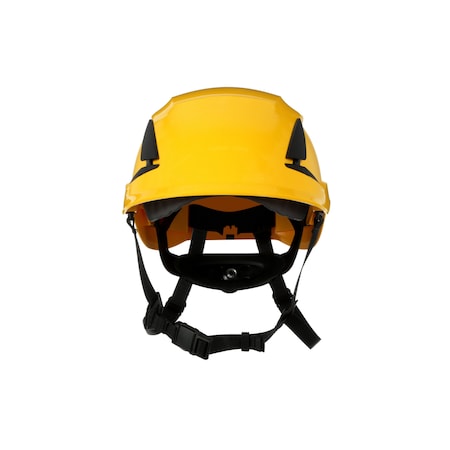 3M SecureFit Safety Helmet, X5002V-ANSI, Yellow, vented 7100175579